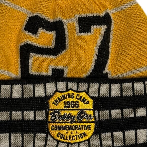 Bobby Orr Training Camp 1966 Rookie #27 Old Time Hockey Winter Hat OSFM - Picture 2 of 7